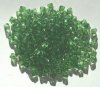 200 6mm Acrylic Faceted Bicone Olive